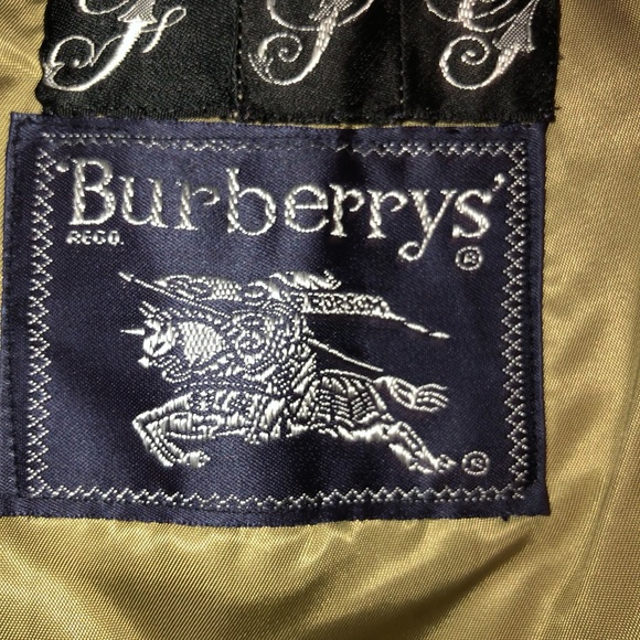 🌺VINTAGE burberry trench coat with removable zippered lining /vest 🌺 - Picture 15 of 16